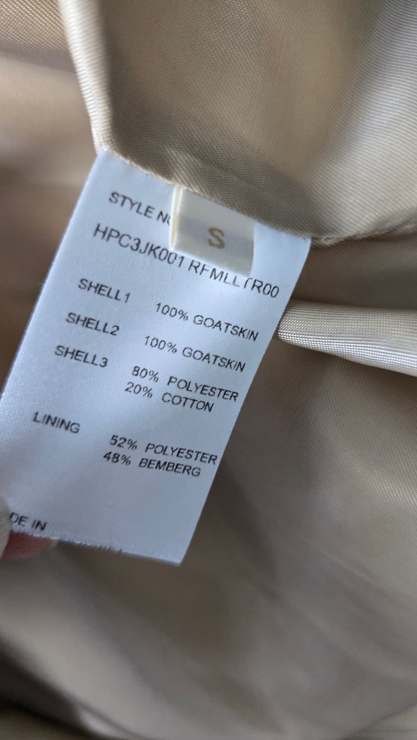 한스스타일 염소가죽 스웨이드자켓 상품이미지8