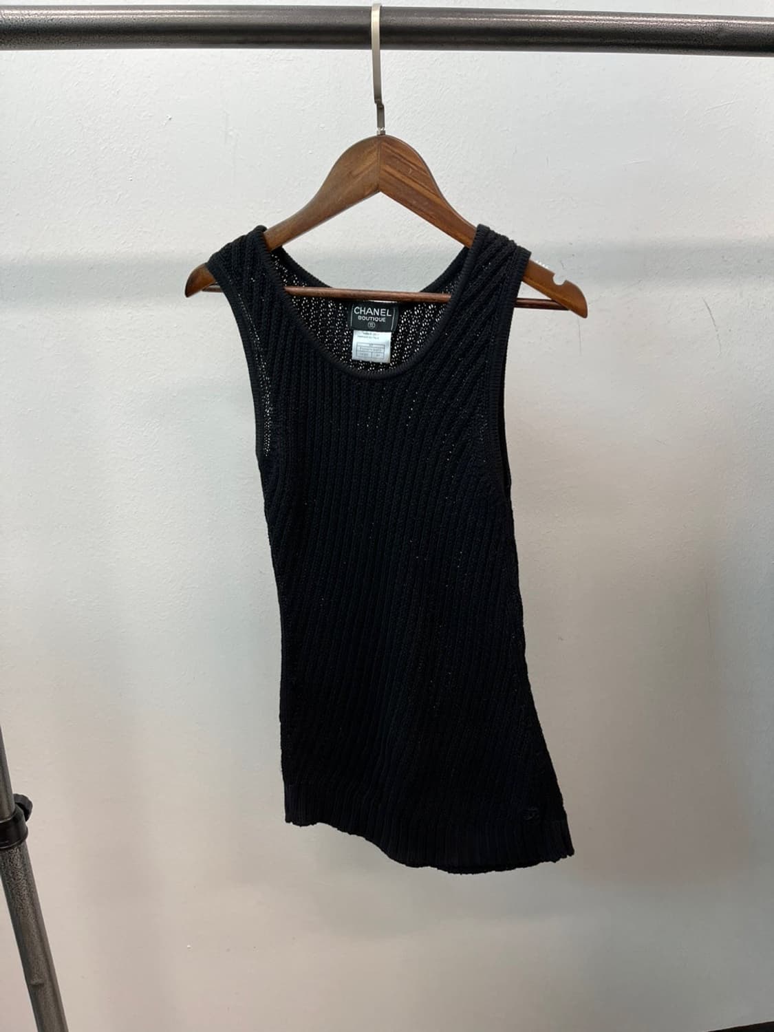 여) 샤넬 민소배 니트탑  상품이미지1