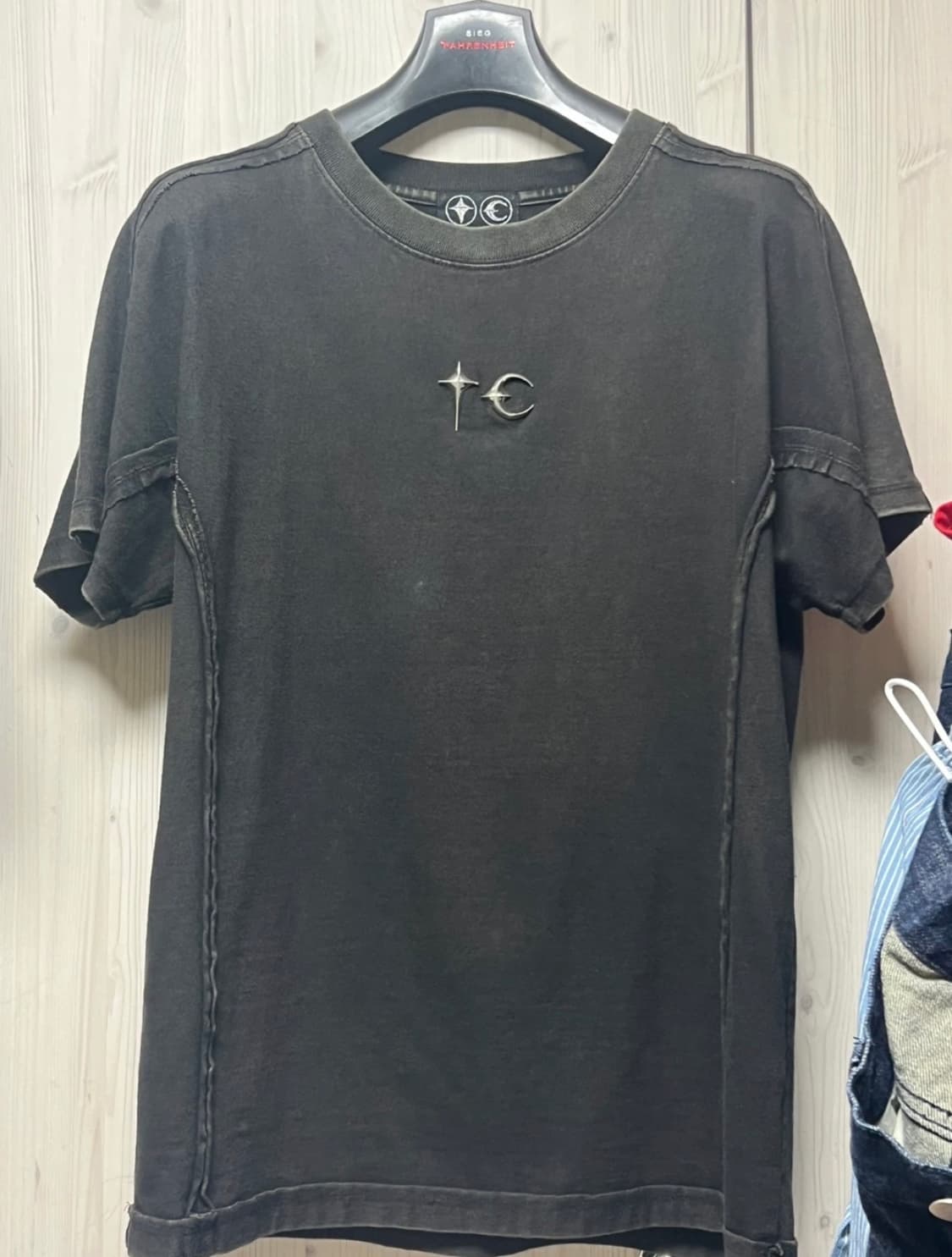 떠그 클럽 케이브 티셔츠 블랙 상품이미지2