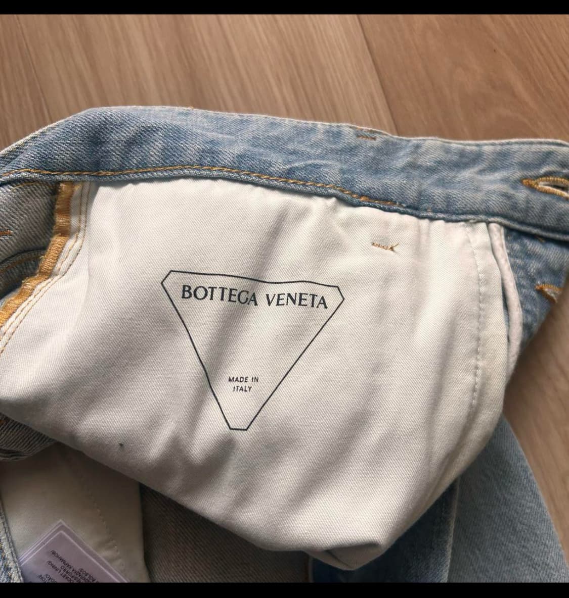 BOTTEGA VENETA Curve Denim Light Blue 상품이미지2