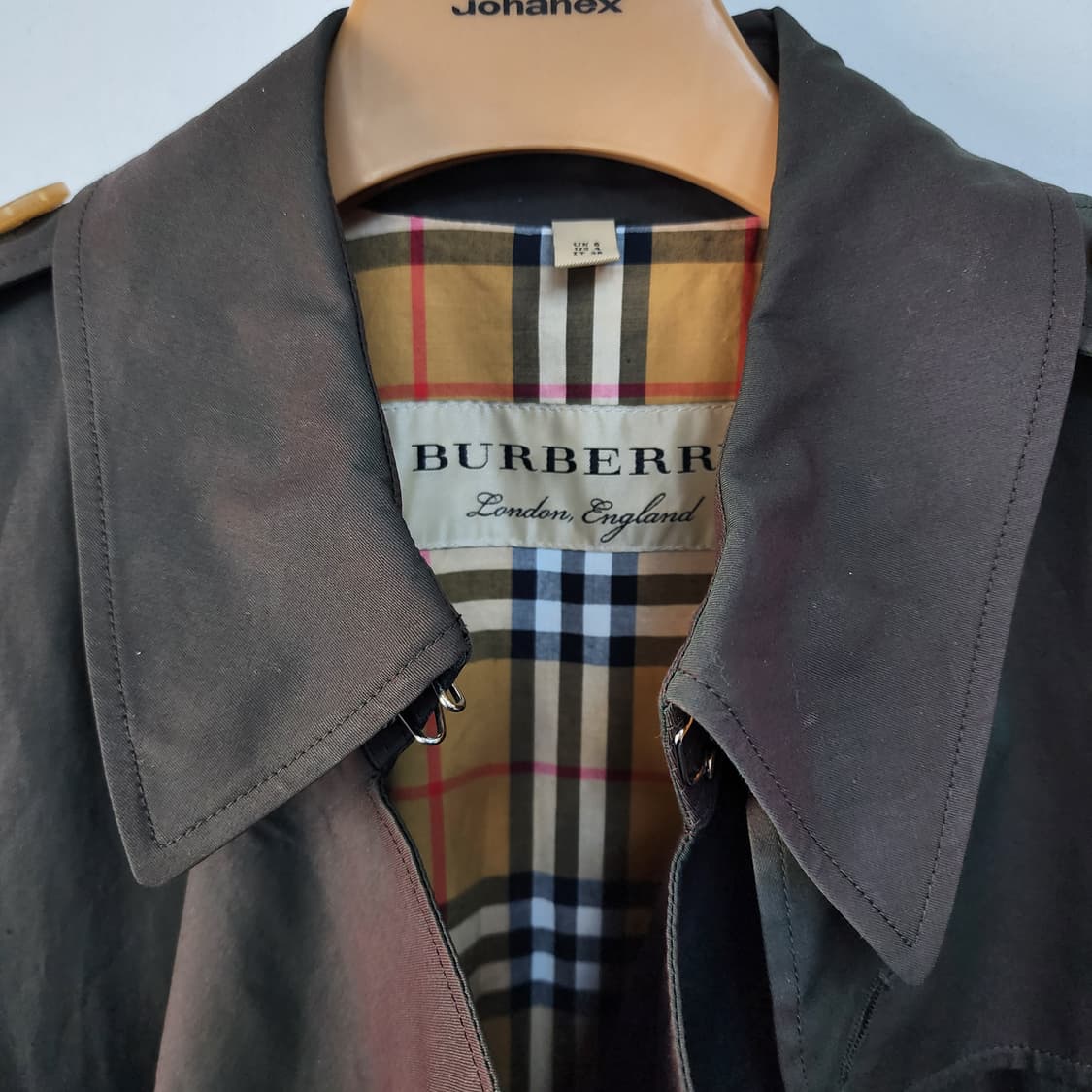 버버리 롱 트렌치 코트 상품이미지4