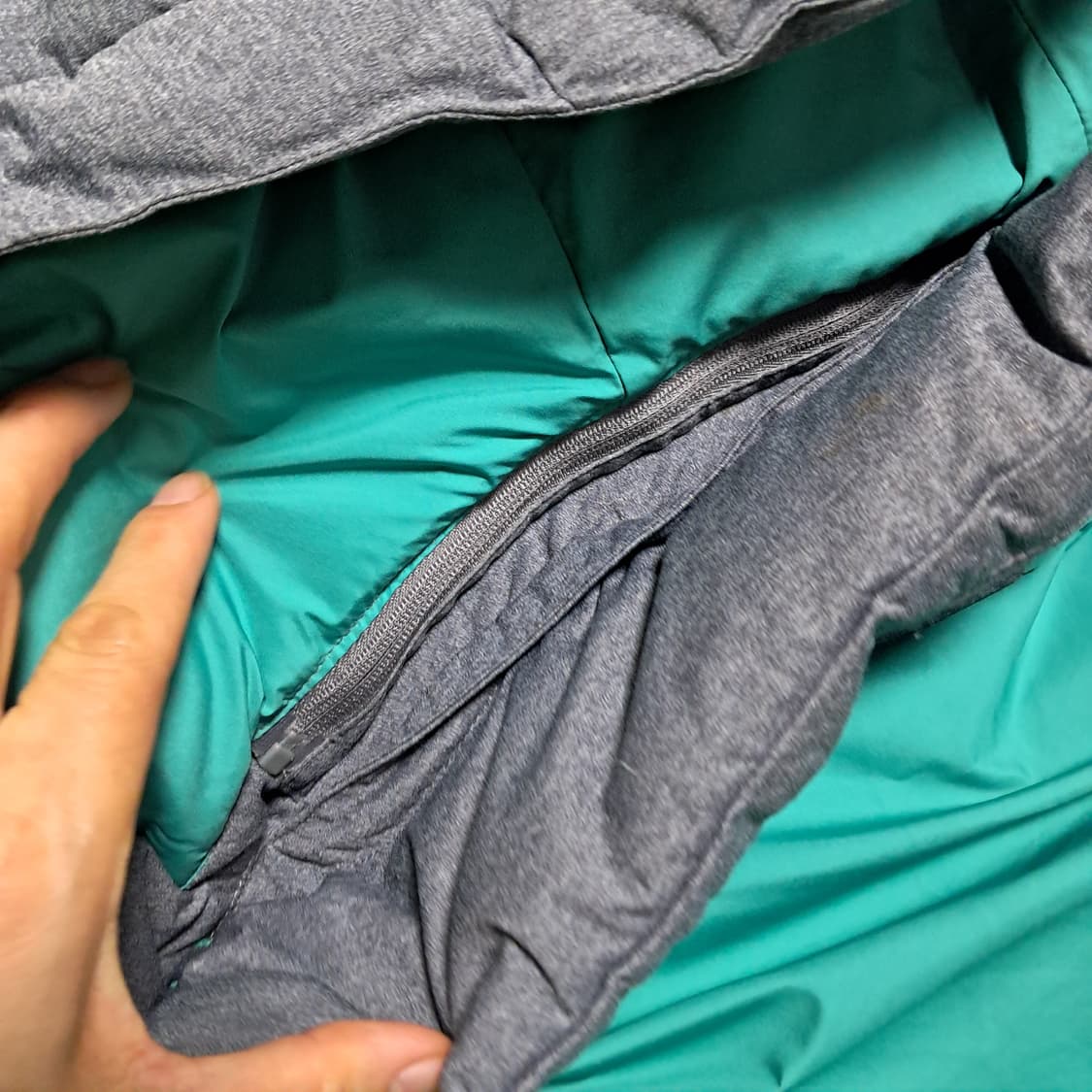 르꼬끄 남성 덕다운 패딩 파카 L(약100) 상품이미지7