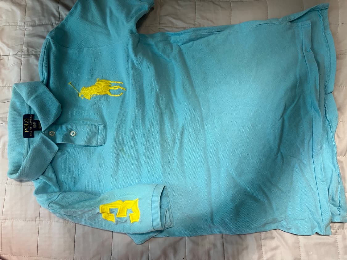 폴로 랄프로렌 치프키프 카라 pk 빅포니 폴로티 민트 상품이미지1