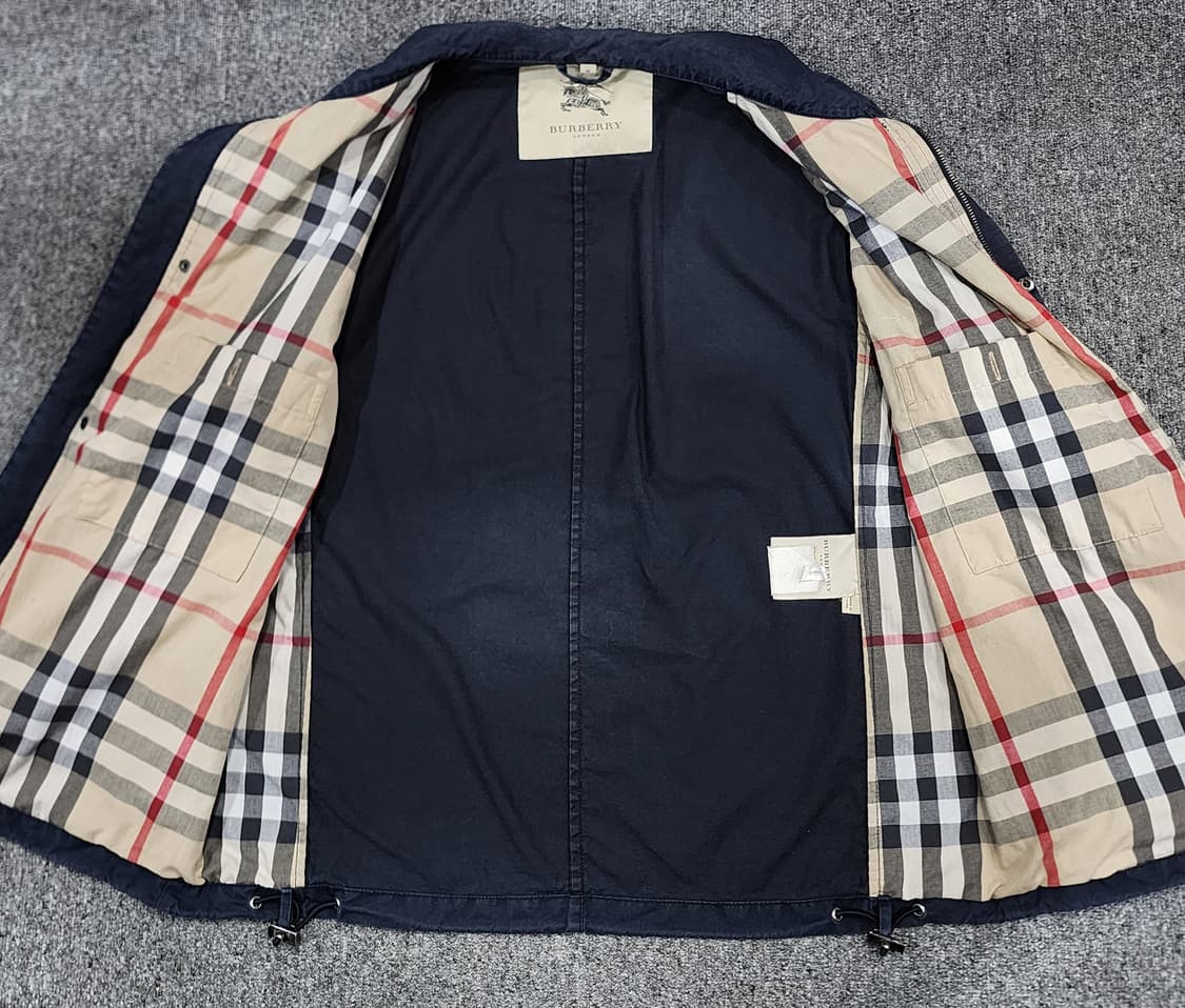 버버리 빈티지 아카이브 하이넥 자켓 M 상품이미지3