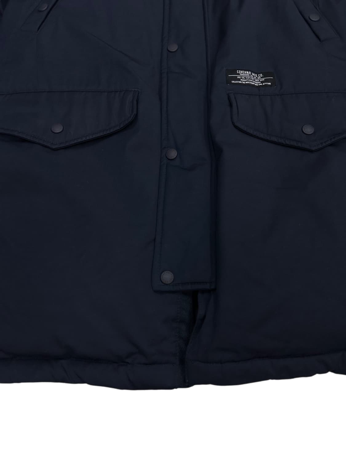 커버낫 구스다운 야상패딩 네이비 (L) 상품이미지5