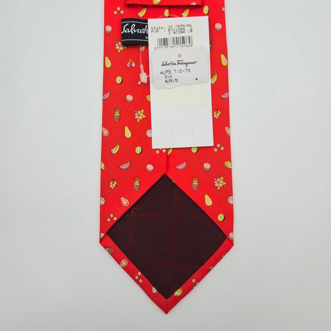 FERRAGAMO 페라가모 실크 넥타이 [BCF10803_0004-13] 상품이미지5