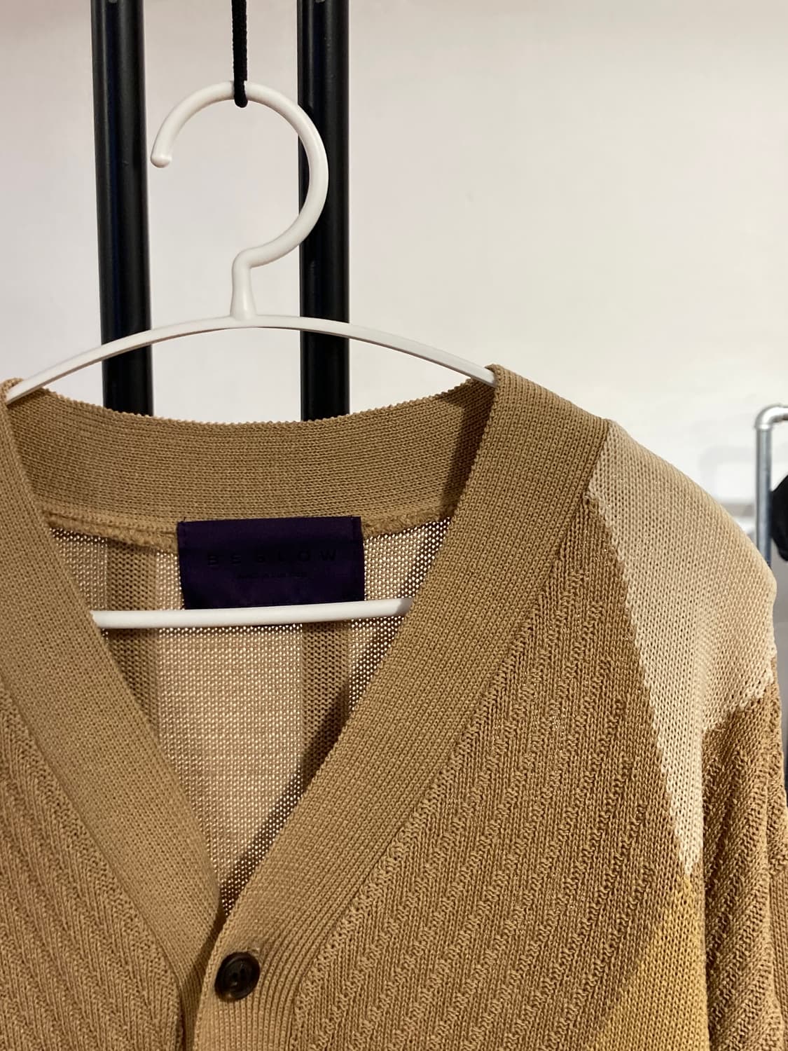 비슬로우(BESLOW) 브라운  니트 가디건 상품이미지2