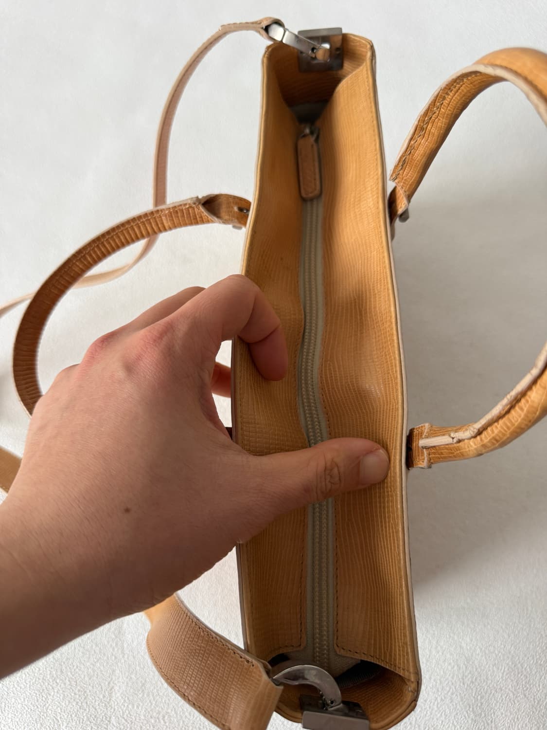 GENNY 리자드 토트 숄더백(ITALY) 상품이미지8