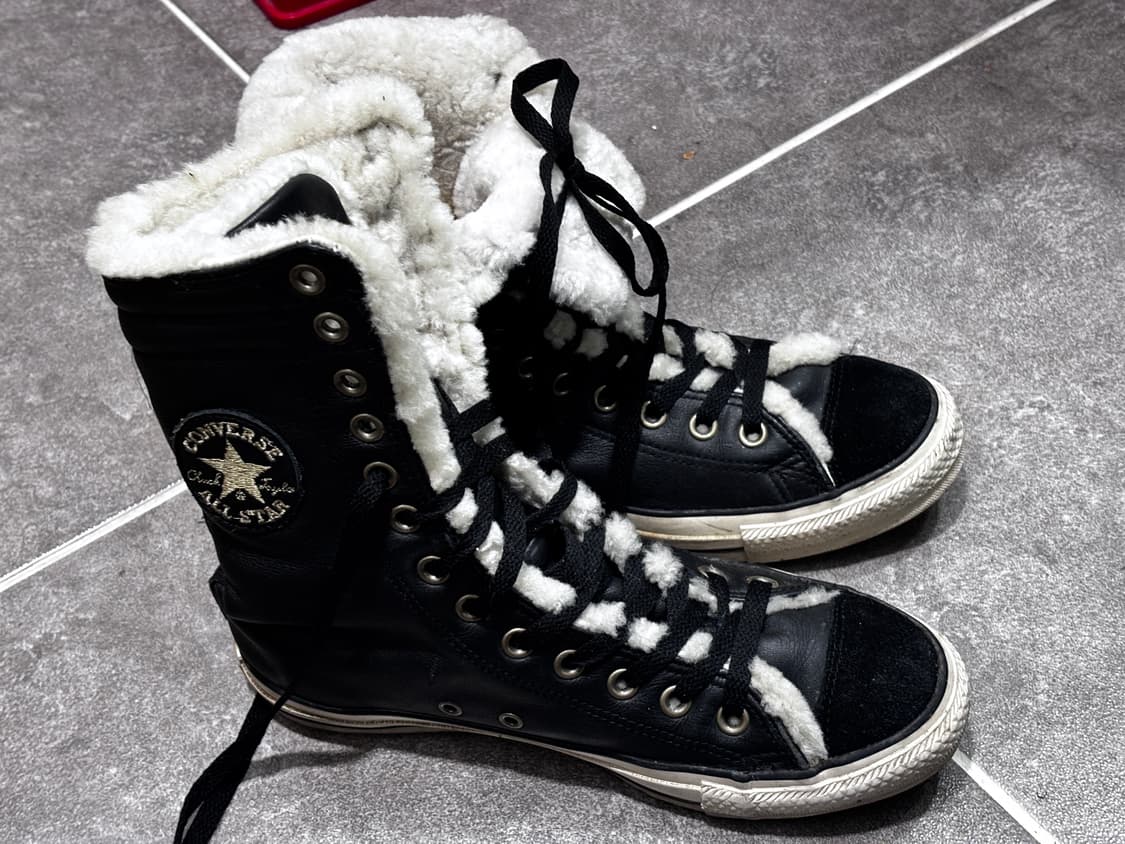 빈티지 컨버스 하이 올스타 롱 퍼부츠 상품이미지3