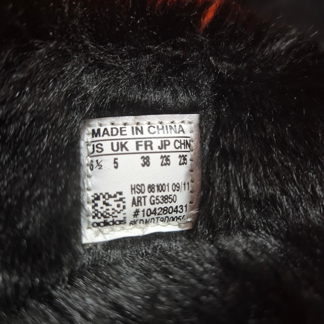 adidas 아디다스 털 부츠  230 새상품 상품이미지5