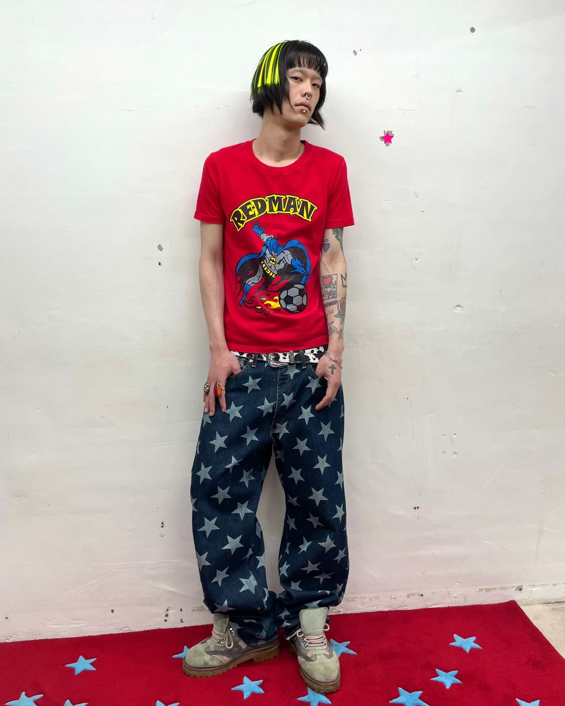 Redman Football Flame T-shirt  상품이미지5