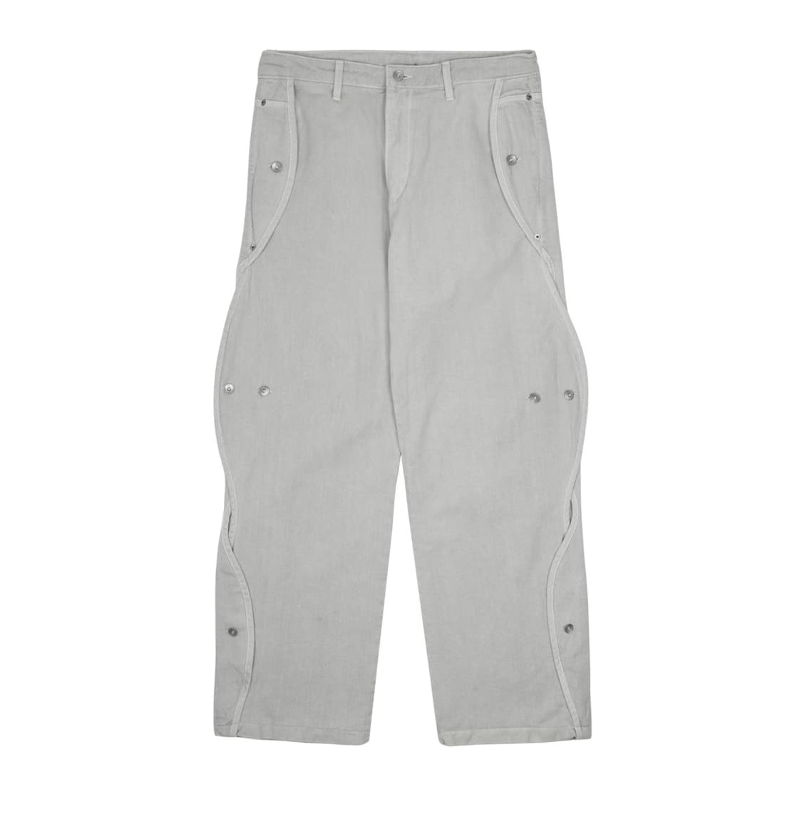 (구해요)산산기어 코튼 웨이브 팬츠 그레이 상품이미지1