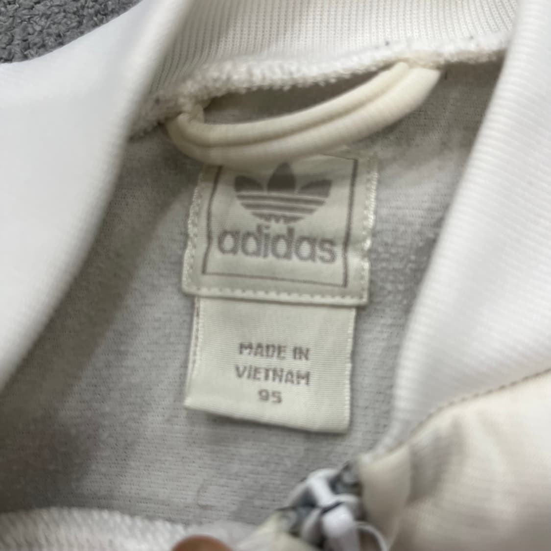 95 아디다스 슈퍼스타 화이트 져지 트랙자켓 상품이미지4