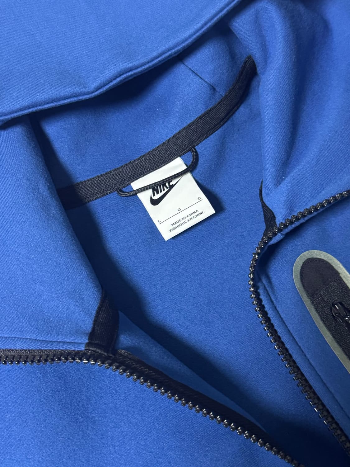 나이키 테크팩 후드집업 블루 L 상품이미지2