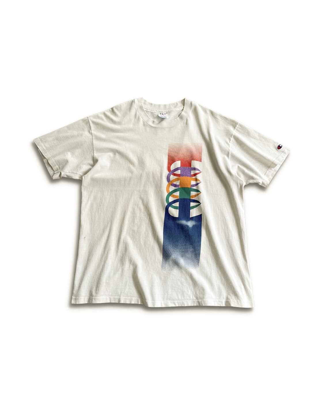 90s Champion USA Spectrum Logo T 상품이미지1
