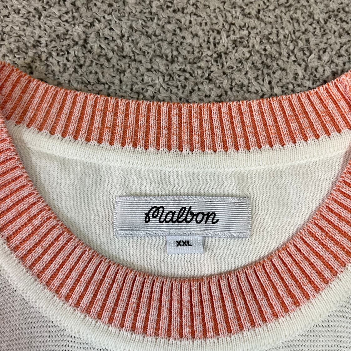 말본 골프 빅로고 써머 니트  상품이미지3