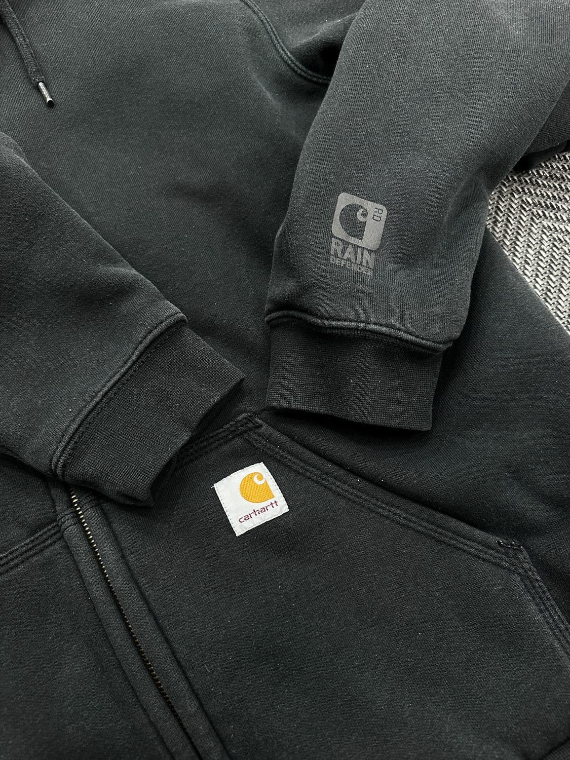 칼하트 레인티펜더 후드집업 상품이미지4