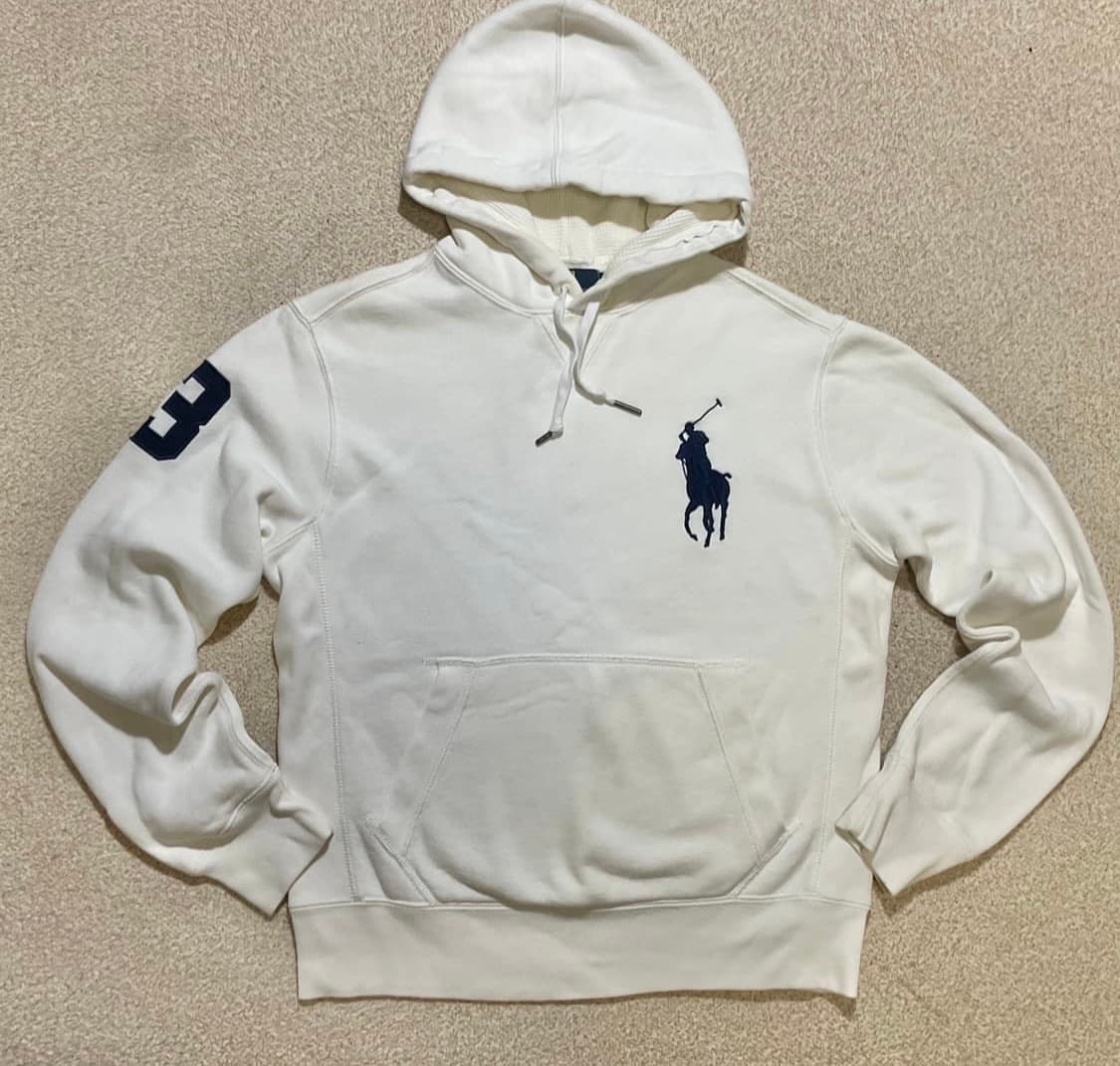 폴로 아이보리 후드 상품이미지1