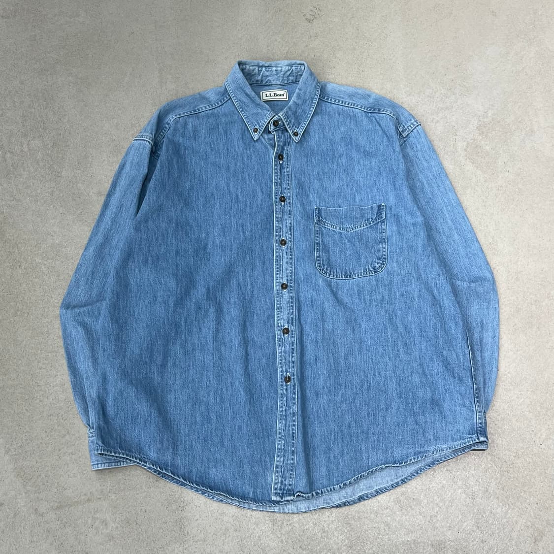 엘엘빈 워크 데님셔츠 s10018 상품이미지1