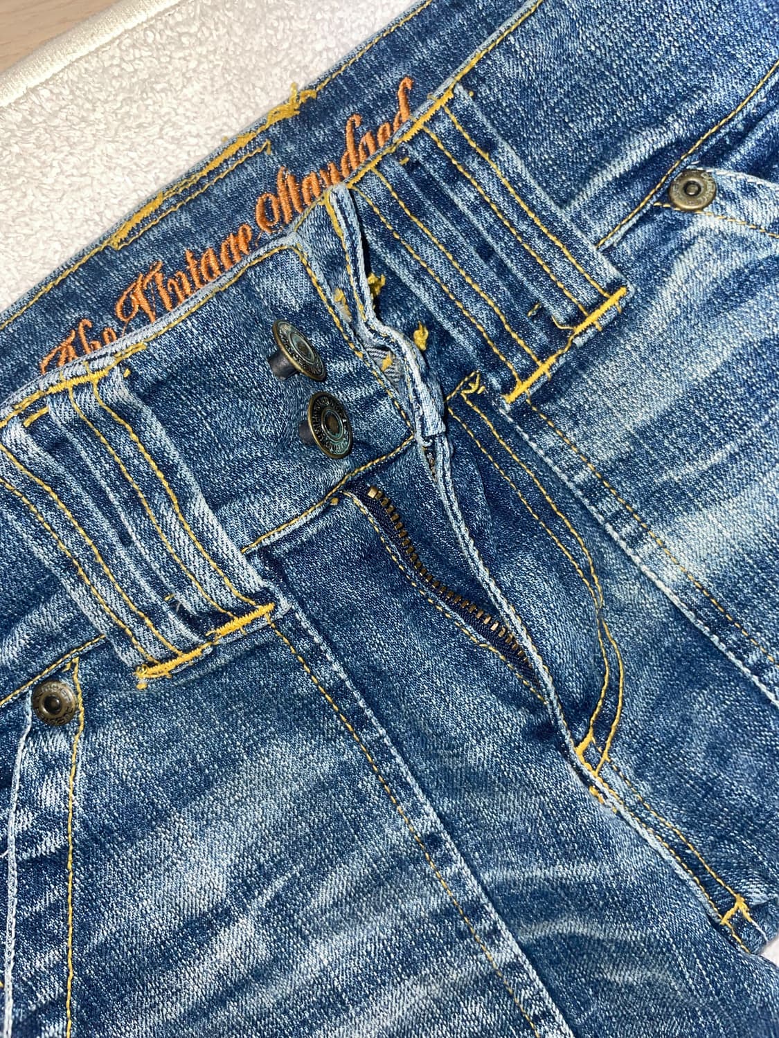 Y2K pocket denim pants 데님 부츠컷 팬츠 상품이미지4