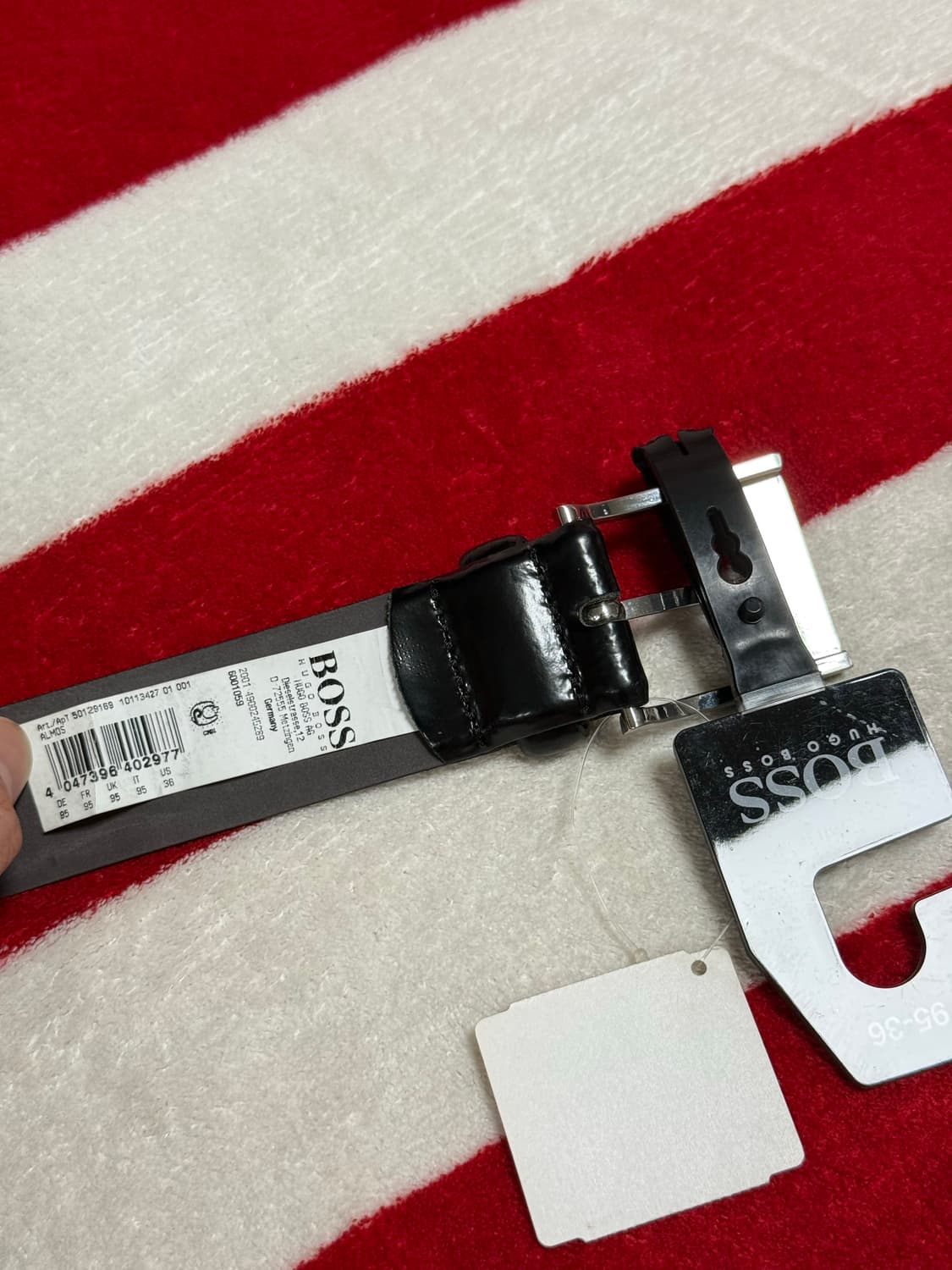 휴고보스 레더벨트 Hugo boss vintage leather belt 상품이미지7