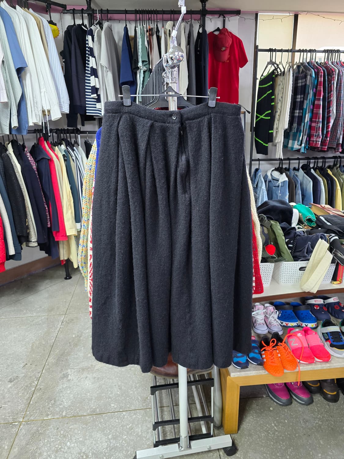 꼼데가르송 모직 플레어 롱 스커트 (1312) 상품이미지2