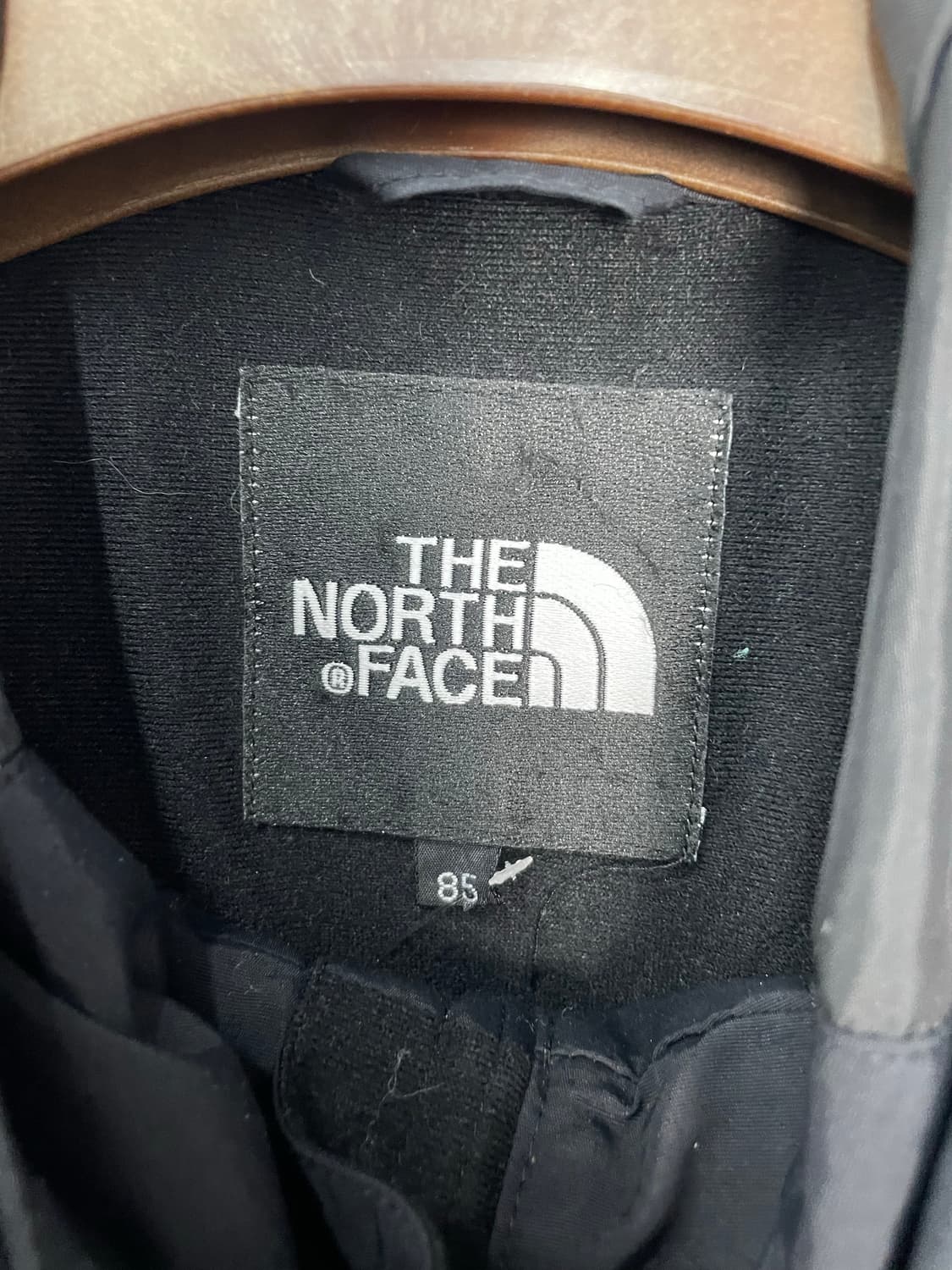 노스페이스 블랙 후드 바람막이 H2159 상품이미지6