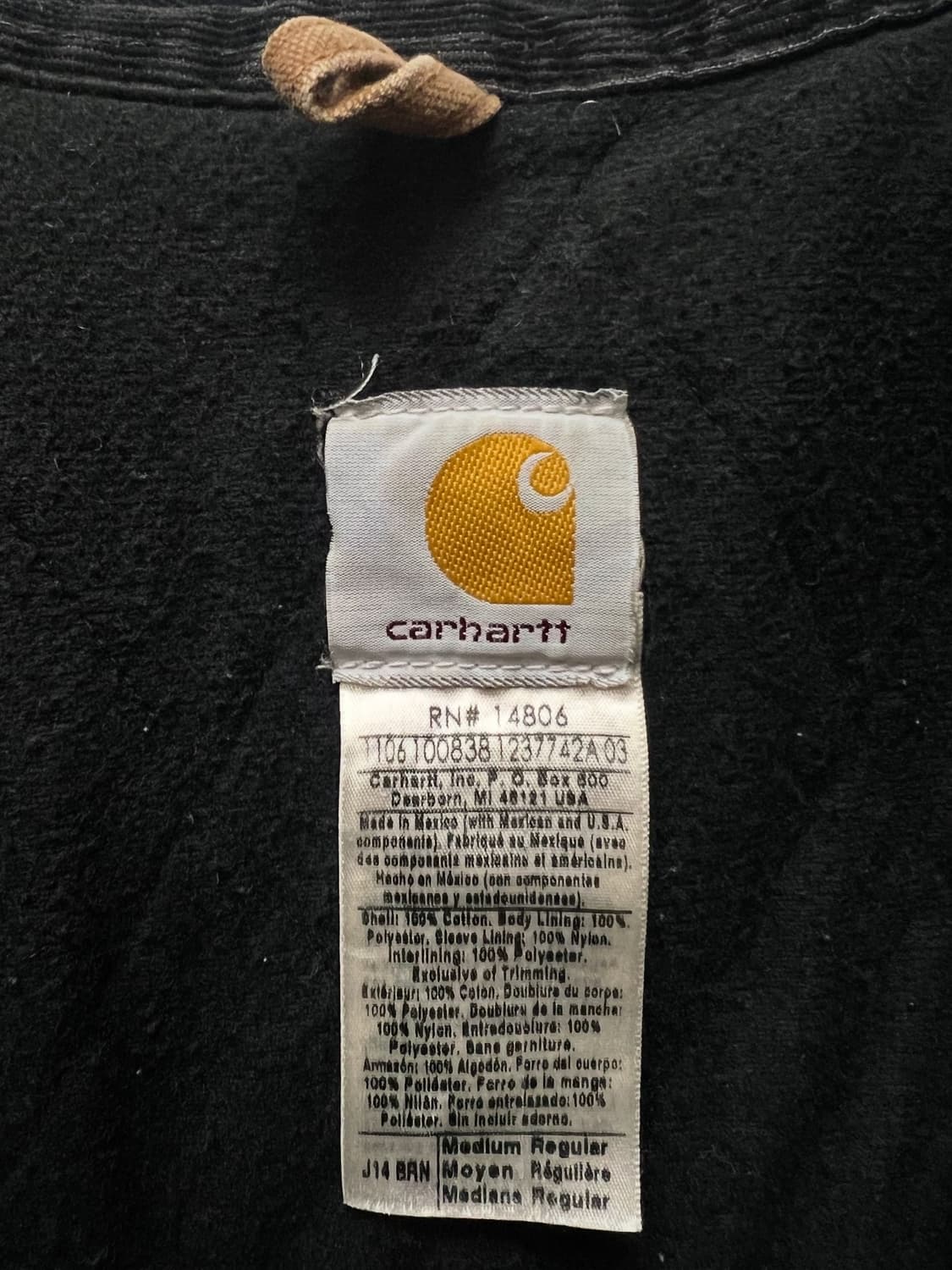 칼하트 J14 산타페 자켓 상품이미지5