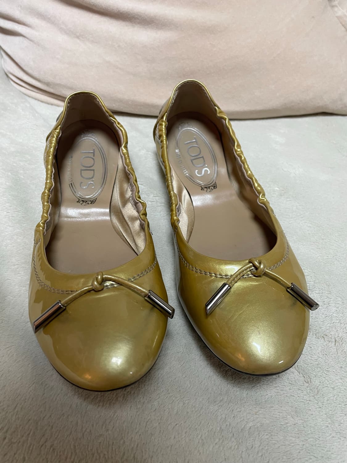 토즈 여성 플랫슈즈 골드 35½ 상품이미지1