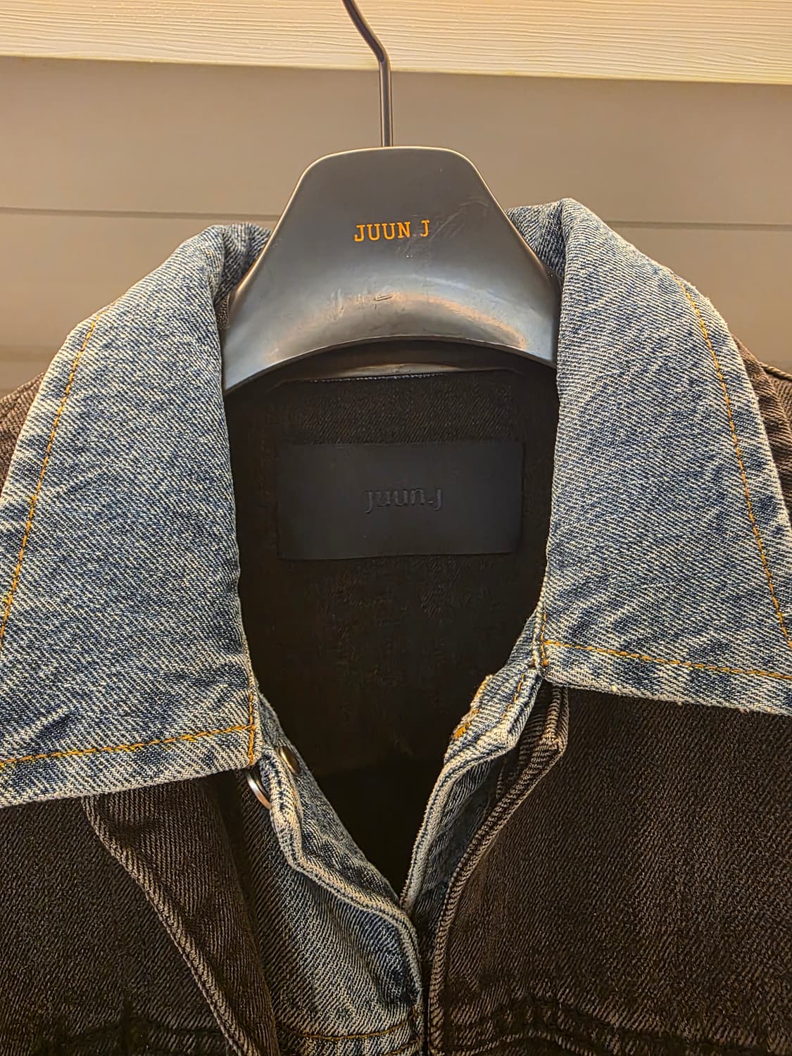 [46]준지 이중데님 트러커 상품이미지3