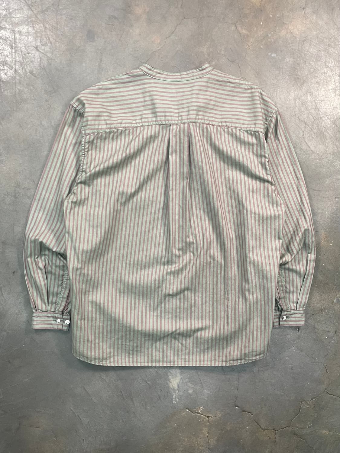 캐피탈 스트라이프 헨리넥 셔츠 상품이미지4