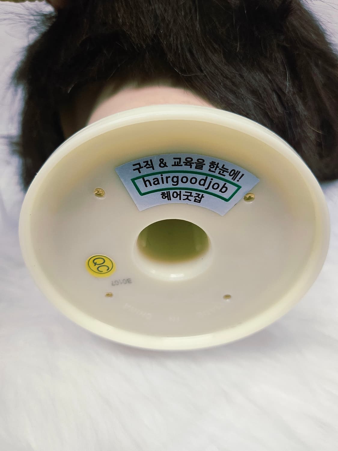 미용사 국가자격시험 컷 연습용 통가발 민두 | 인모 | 1.5만원 상품이미지6