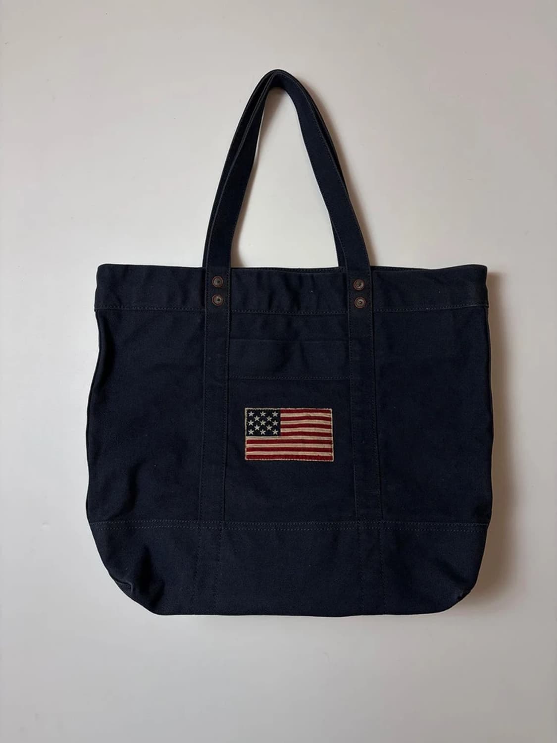 폴로 랄프로렌 워크 코튼 양면 토트백 Q1523 상품이미지5