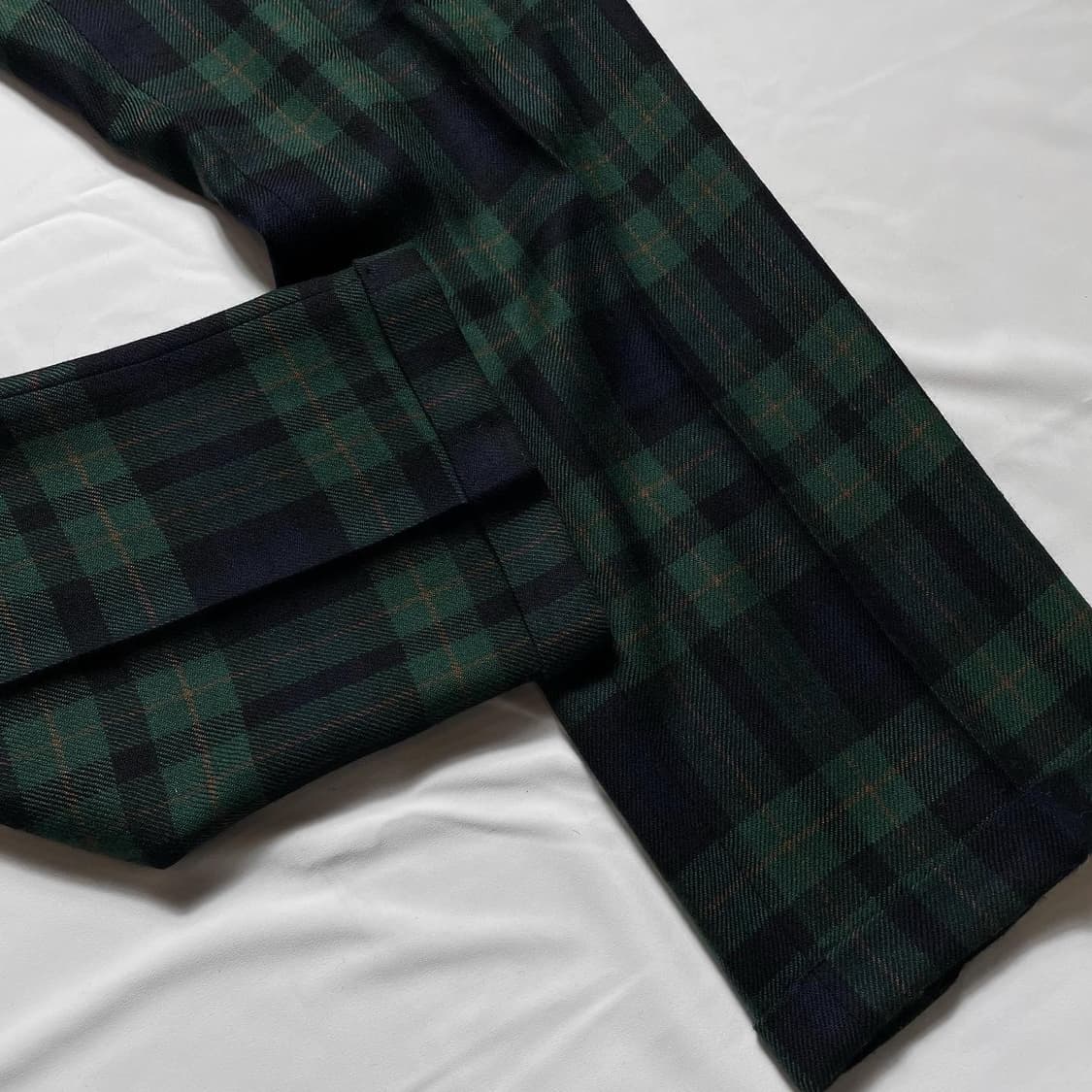 폴로 90’s 블랙와치 울 팬츠 상품이미지2