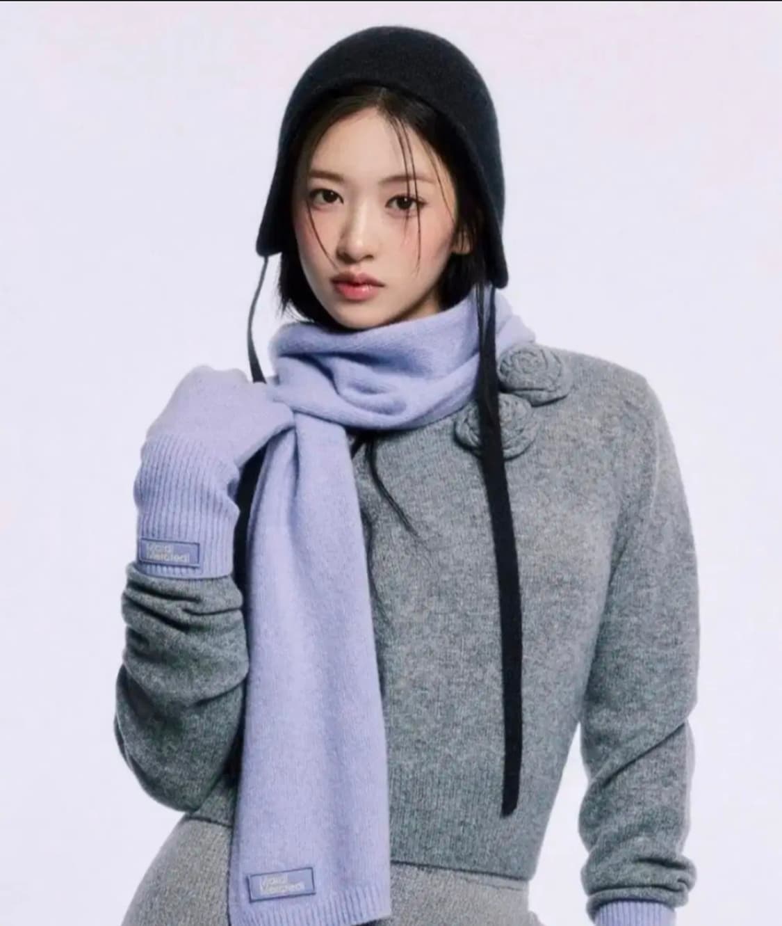 여성 os 마르디메르크디 니트 긴팔 캐시미어 울 혼방 상품이미지2