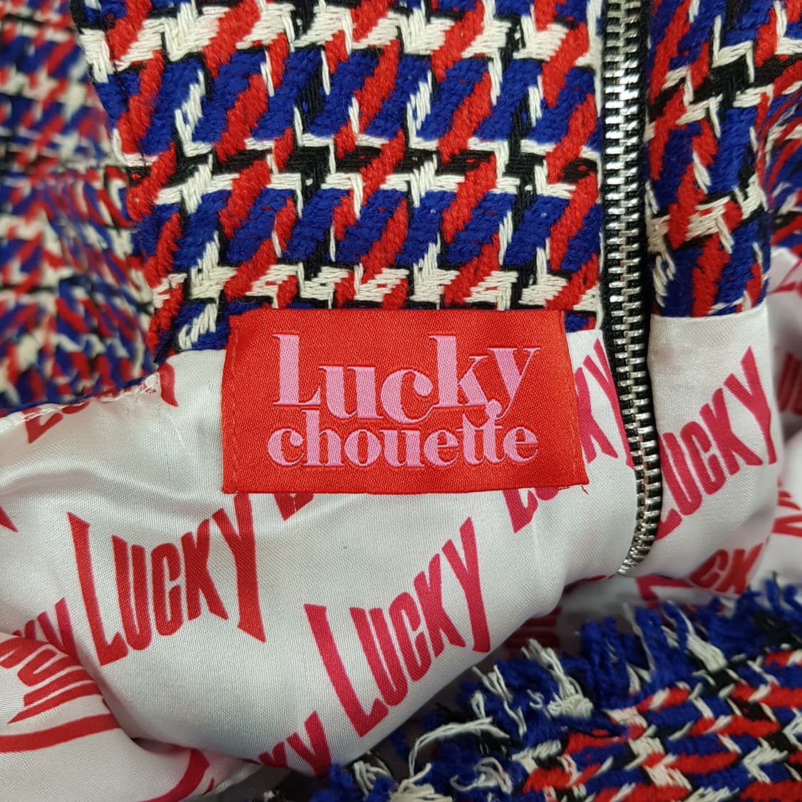 럭키슈에뜨 2021 멀티 컬러 트위드 슬리브리스 원피스 36사이즈 상품이미지6