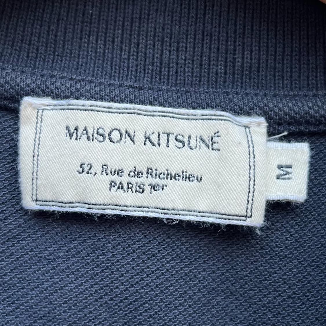 메종 키츠네 더블 폭스 헤드 패치 폴로 PK티 상품이미지8