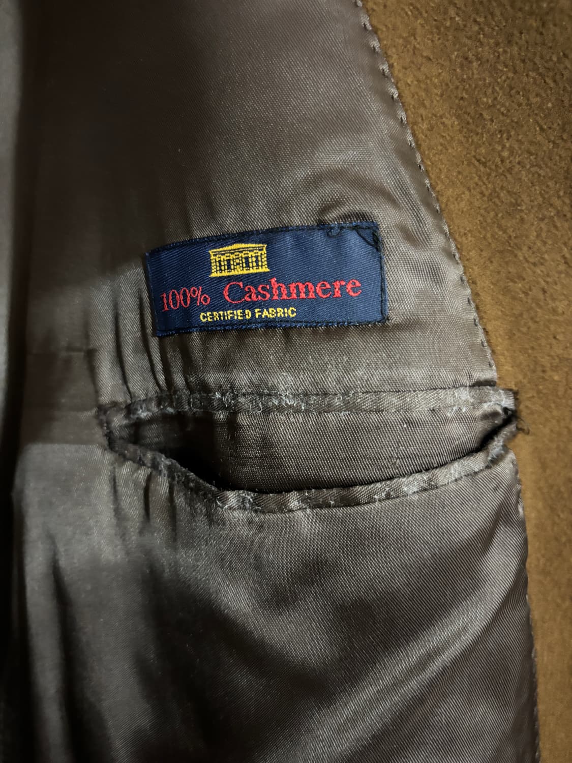 100% 퓨어 캐시미어 코트 / 2xl 110 상품이미지4