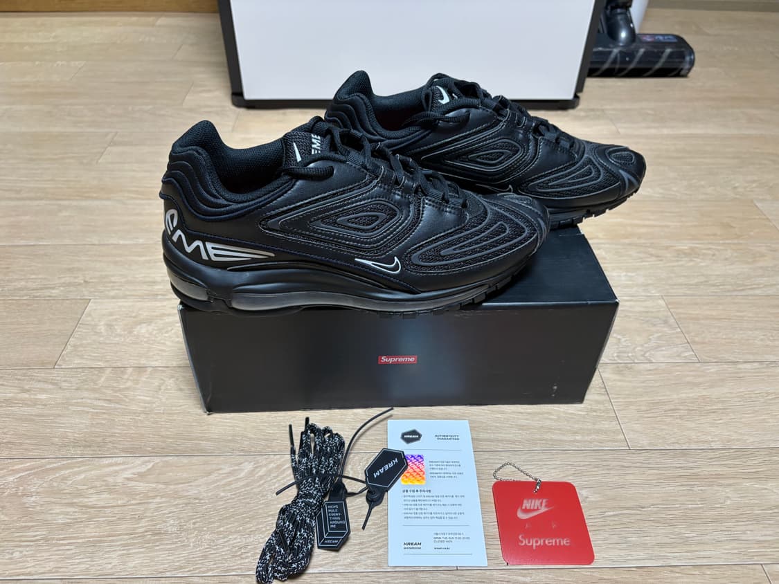 슈프림 에어맥스 98 TL 블랙 280 상품이미지5