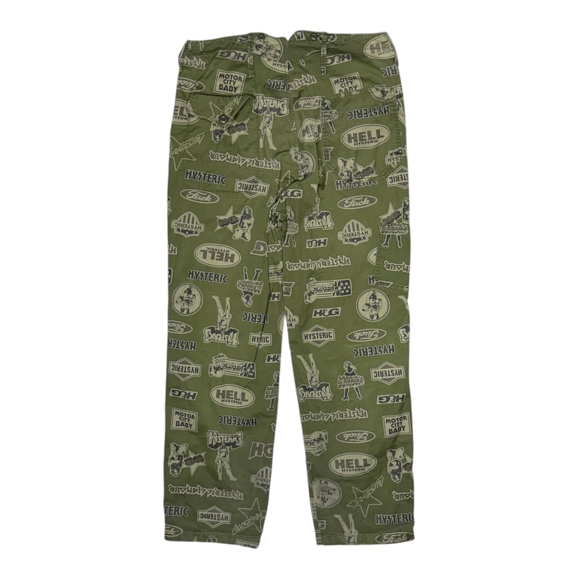 히스테릭 글래머 아이코닉 패턴 루즈핏 팬츠 바지 상품이미지2