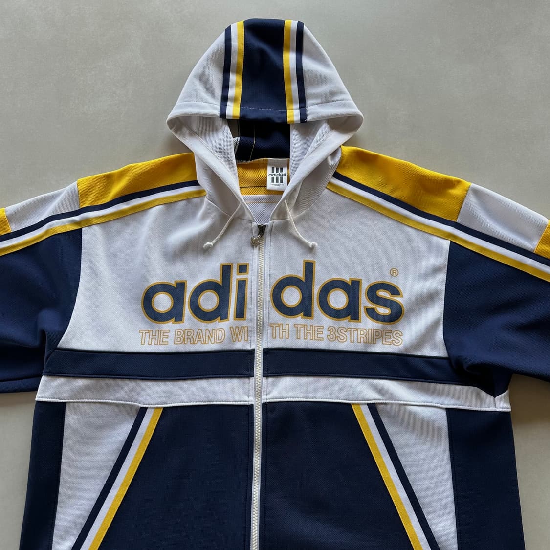 [L-XL]아디다스 90s 일본판 올드스쿨 트랙탑 후드 자켓 상품이미지1