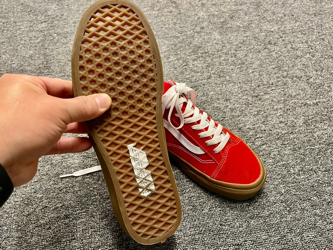 [270] 반스 올드스쿨 검솔 레드  상품이미지6