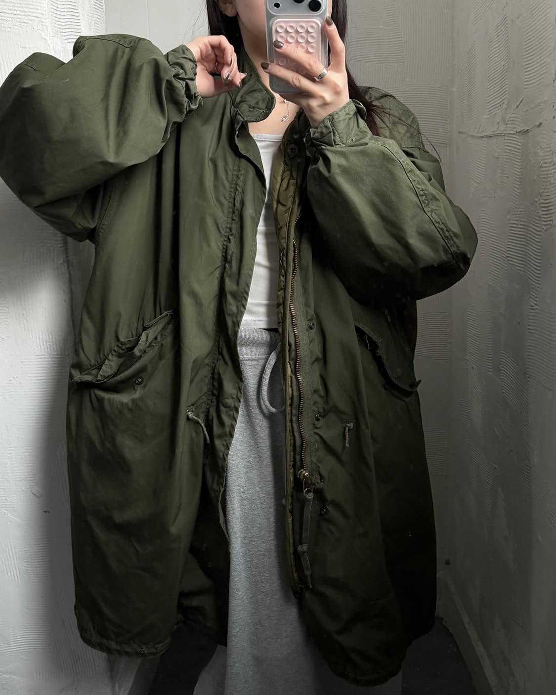 M-1965 오리지널 밀리터리 피쉬테일 파카  상품이미지1