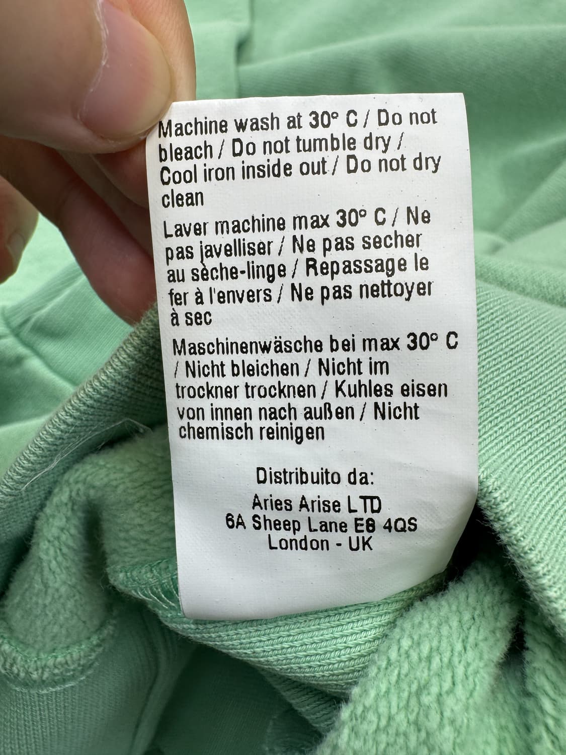 에리즈 22FW 템플 스웻셔츠 상품이미지7