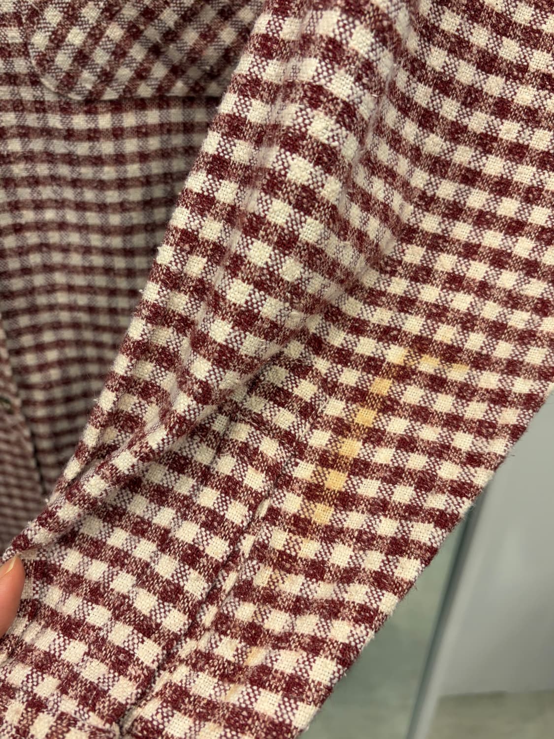 Kearney-House 빈티지 트위드 체크 셔츠 상품이미지7