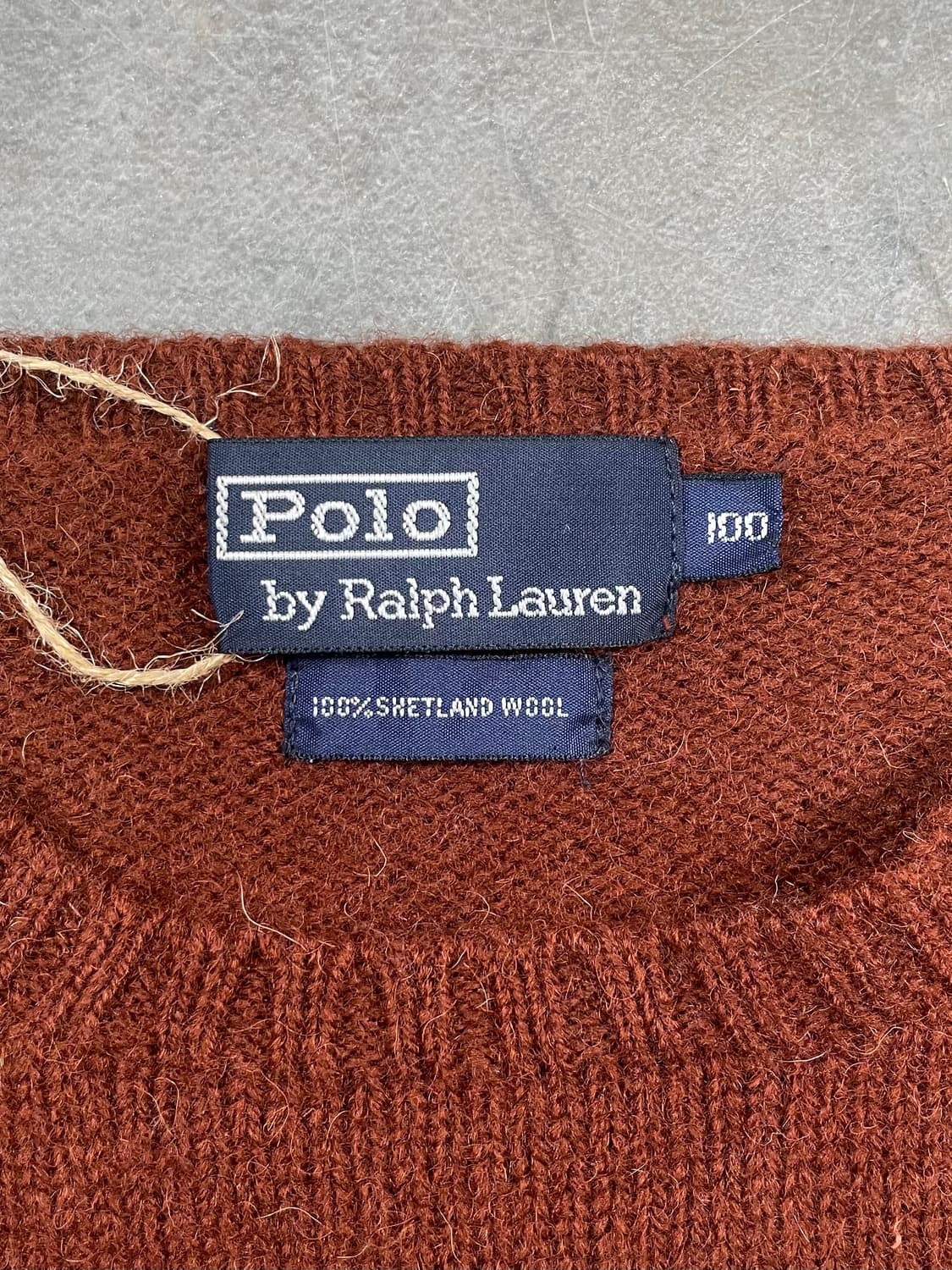 00s 폴로 솔리드 니트 상품이미지4