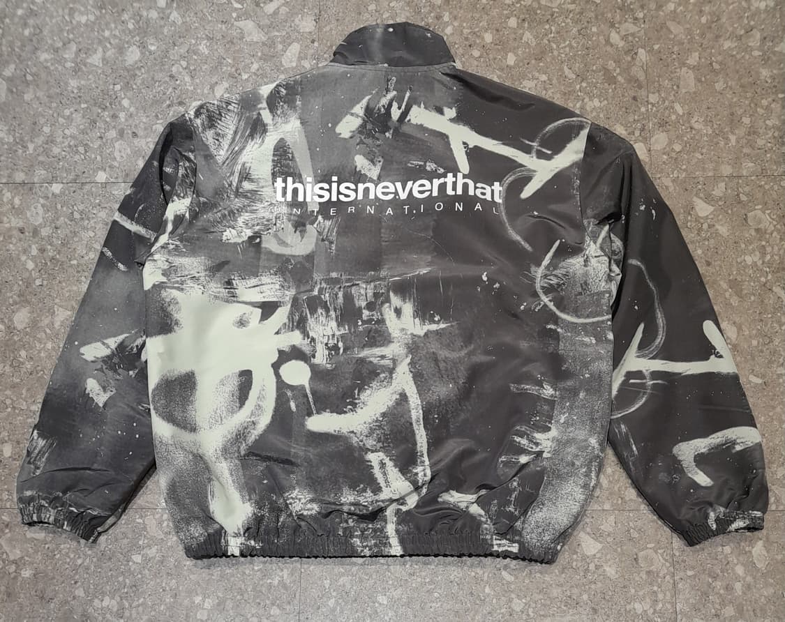 💥디스이즈네버댓 바람막이 팀 자켓 블랙 (M) 상품이미지2