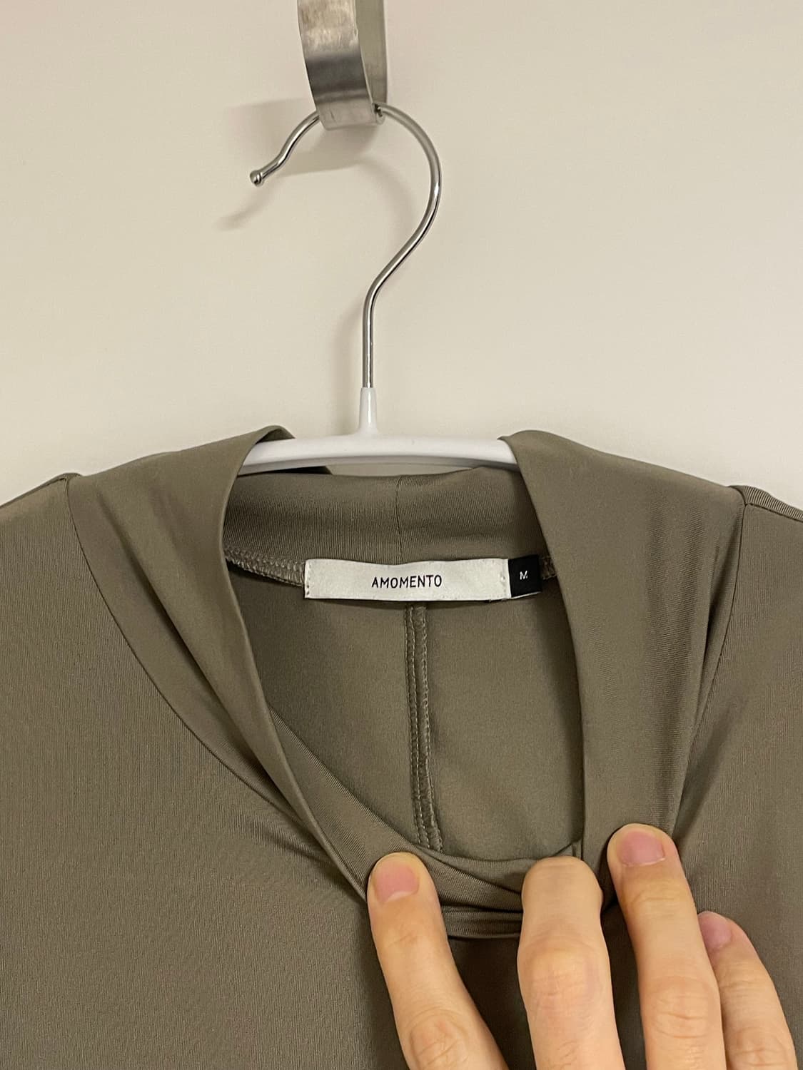 아모멘토 그레이 티셔츠 M 상품이미지2