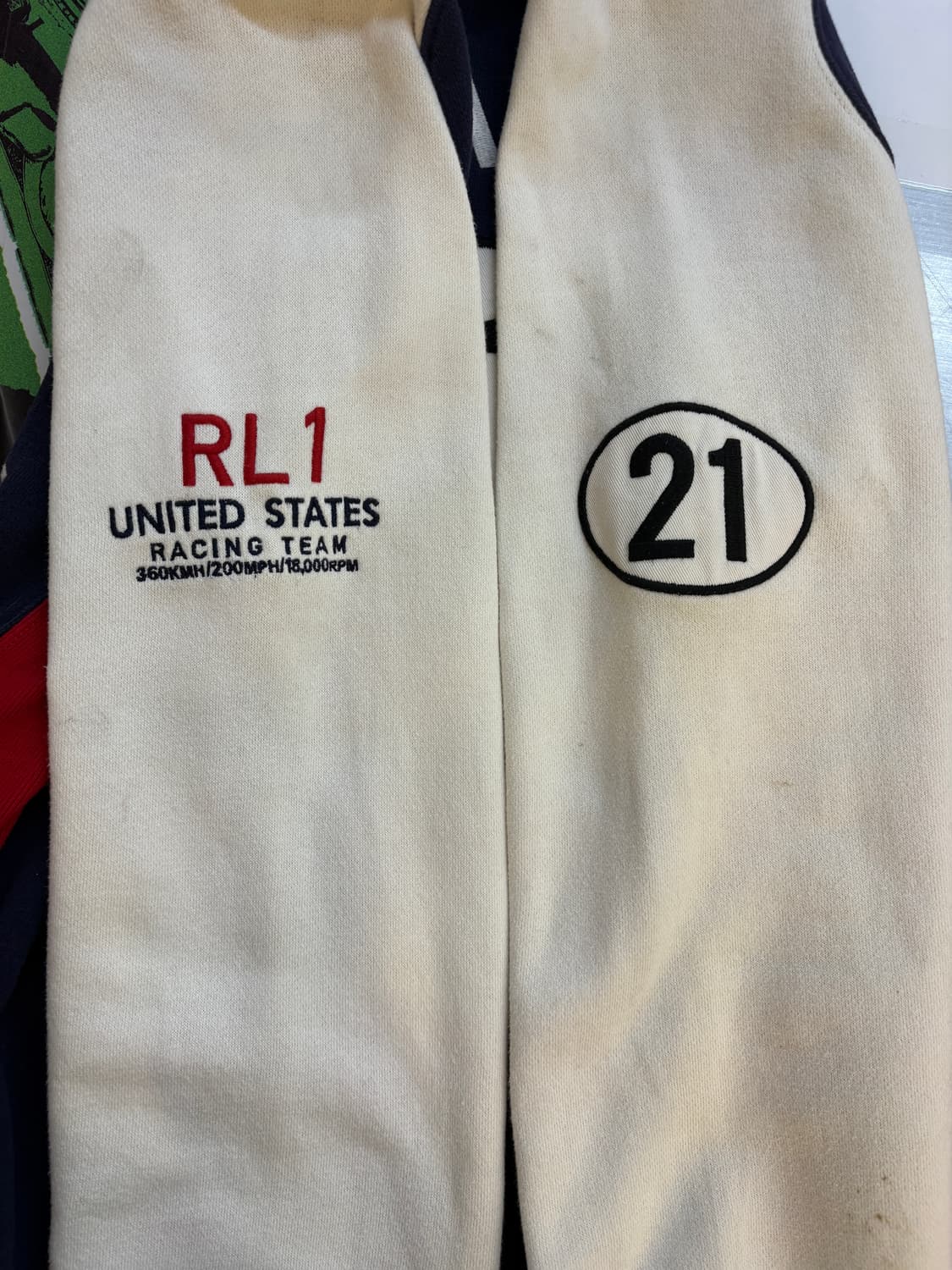 폴로 랄프로렌 RL 레이싱 팀 트랙 자켓 상품이미지3