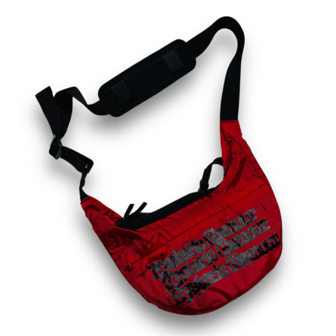 히스테릭 글래머 스펠 아웃 로고 레드 크로스백 상품이미지4